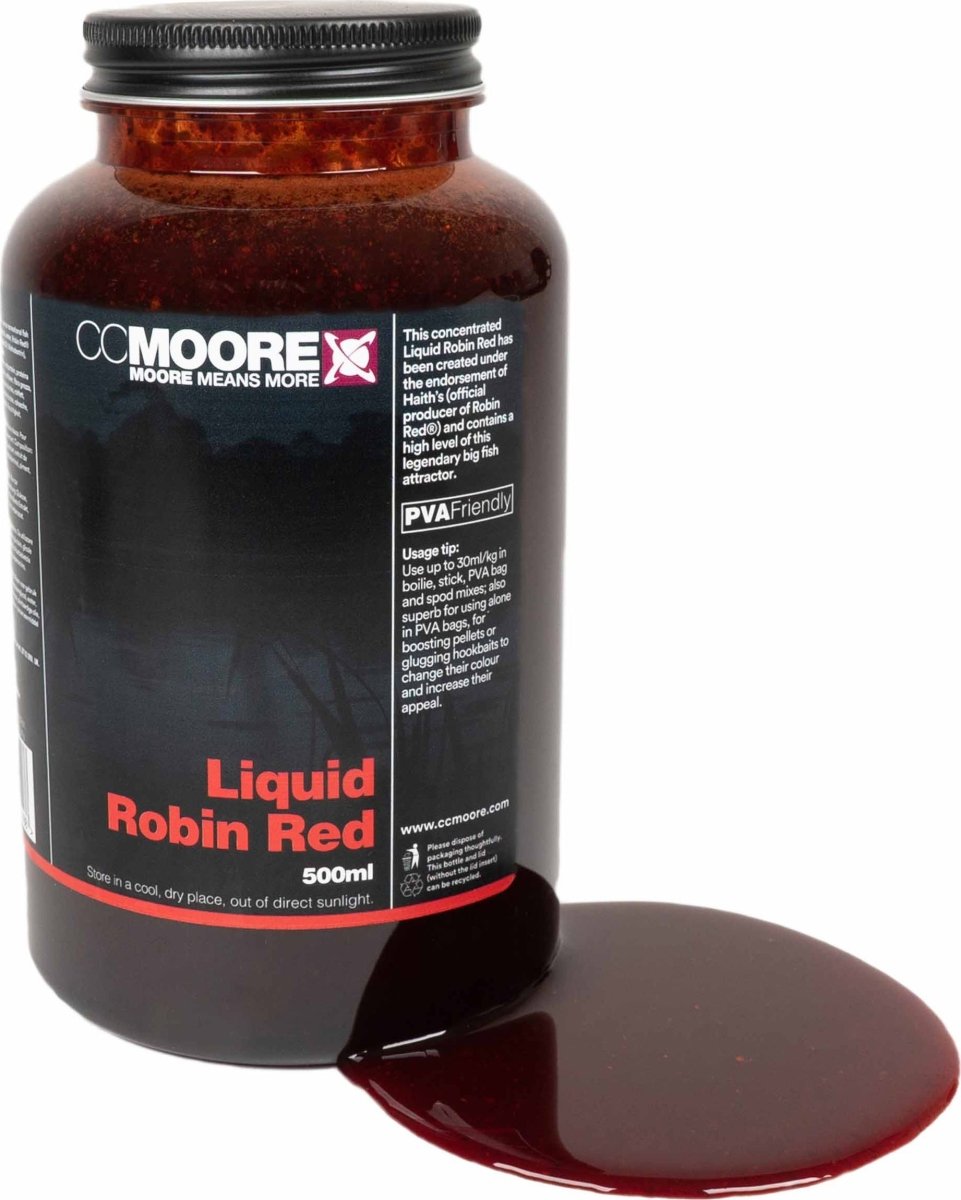 CC Moore Liquid Robin Red - 500ml - dé KarperCentrale CC Moore Liquid Robin Red - 500ml - dé KarperCentrale