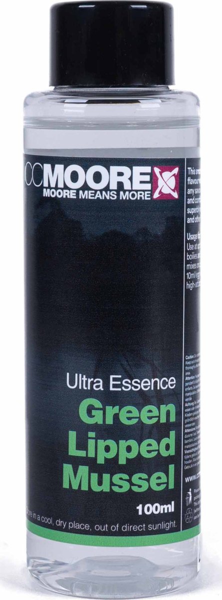 CC Moore Ultra Green Lipped Mussel Essence - 100ml - dé KarperCentrale CC Moore Ultra Green Lipped Mussel Essence - 100ml - dé KarperCentrale