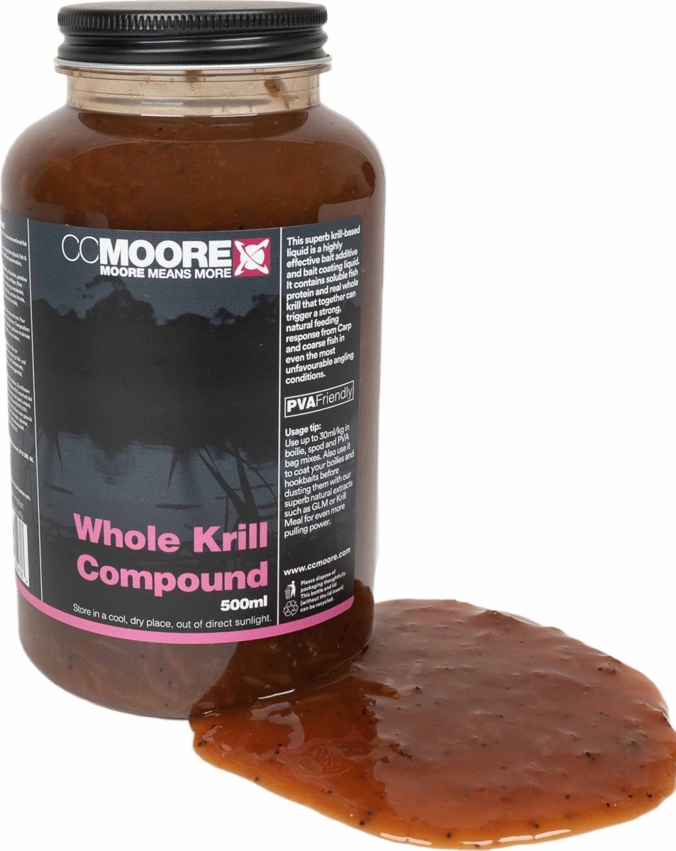 CC Moore Whole Krill Compound - 500ml - dé KarperCentrale CC Moore Whole Krill Compound - 500ml - dé KarperCentrale