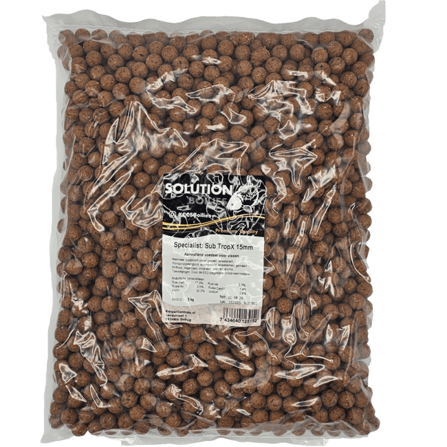 CC Solution Boilies Specialist Range - Sub TropX Boilies - Oranje - dé KarperCentrale CC Solution Boilies Specialist Range - Sub TropX Boilies - Oranje - dé KarperCentrale