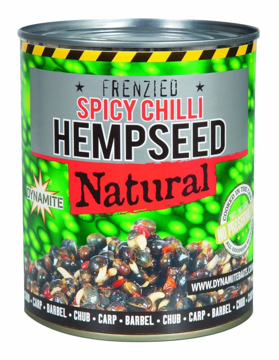 Dynamite Baits Frenzied Chilli Hempseed - 700gr - Klaar voor gebruik - KarperCentrale