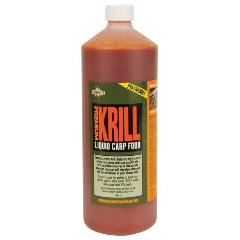 Dynamite Baits Liquid Carp Food - 1L - Krill - KarperCentrale Dynamite Baits Liquid Carp Food - 1L - Krill - KarperCentrale