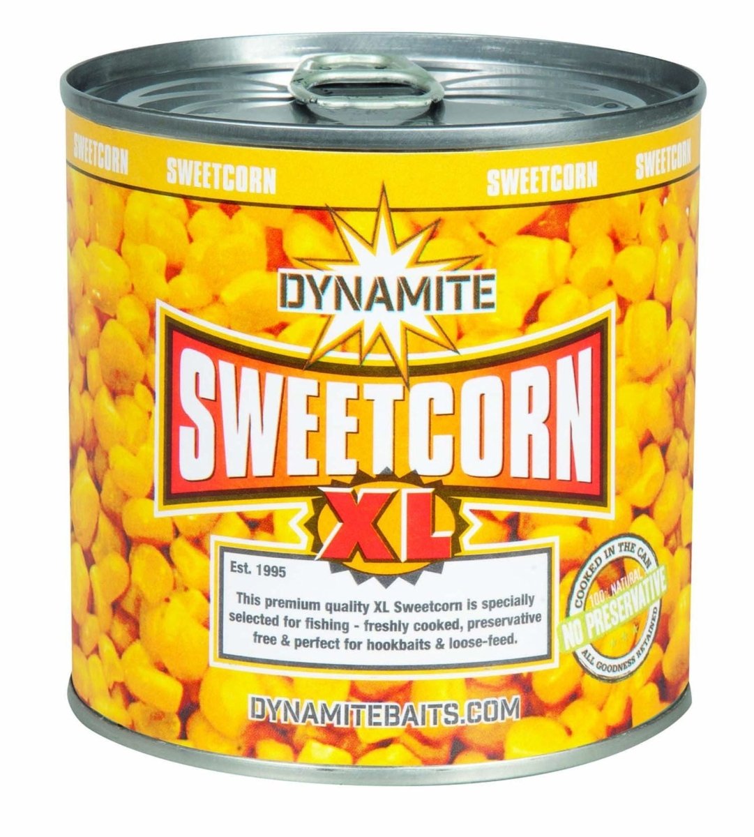 Dynamite Baits Sweetcorn in Can - Mais - 340gr - KarperCentrale Dynamite Baits Sweetcorn in Can - Mais - 340gr - KarperCentrale