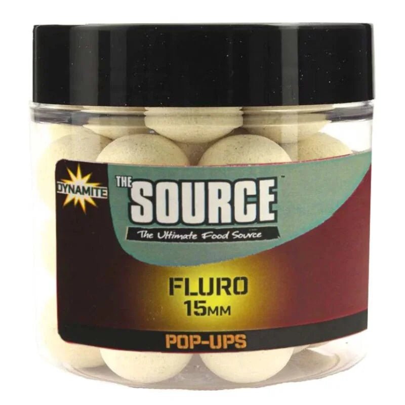 Dynamite Baits The Source Pop - Ups - Fluro - 15mm - KarperCentrale Dynamite Baits The Source Pop - Ups - Fluro - 15mm - KarperCentrale
