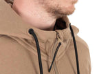 Fox Collection LW Zip Hoody Tan Ltd - dé KarperCentrale
