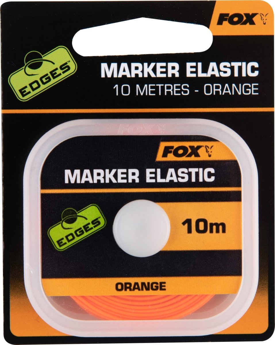 Fox Edges Marker Elastic orange 10m - dé KarperCentrale