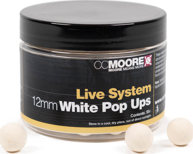 Live System - Pop-ups - 12mm - Weiß
