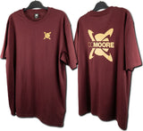 CC Moore Burgundy T-Shirt - dé KarperCentrale