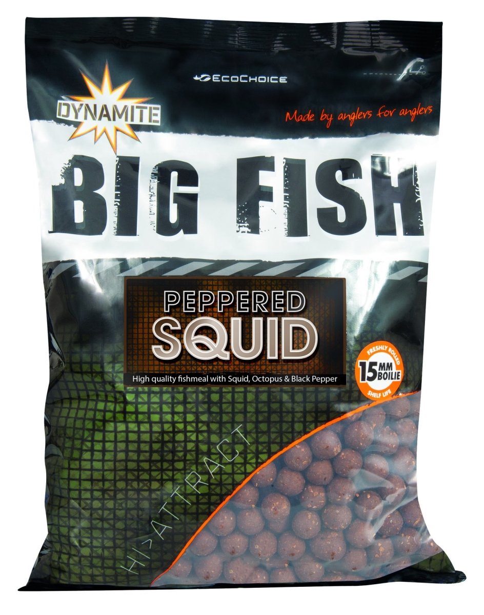 Peppered Squid Boilies - 1kg