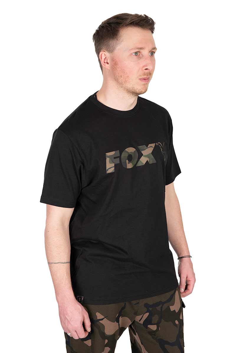 Fox Black Camo Logo T-Shirt - dé KarperCentrale