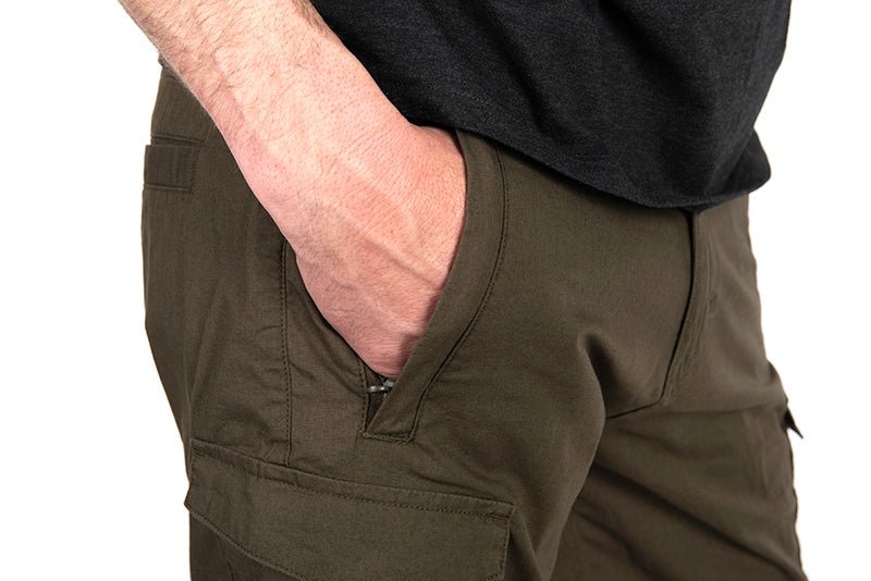 Fox Collection LW Cargo Korte broek Green/Black - dé KarperCentrale