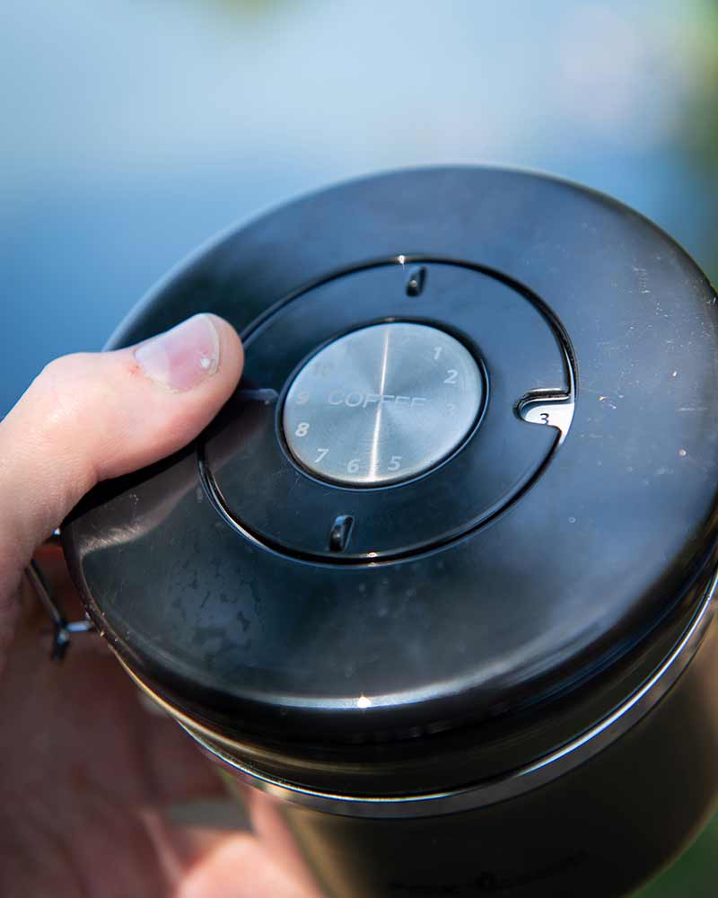 Fox Cookware Coffee/Tea Khaki Storage 860ml - dé KarperCentrale