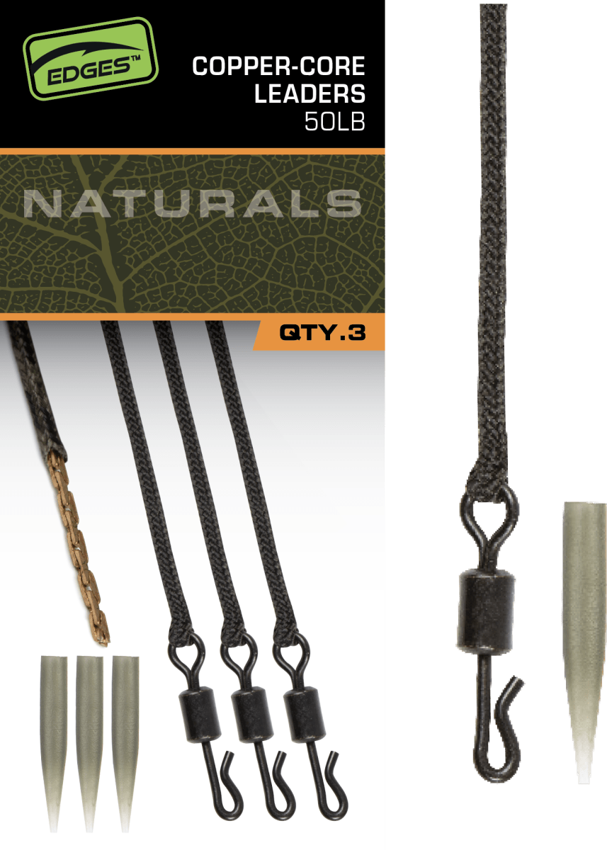 Fox Edges Naturals Copper - Core Leaders - dé KarperCentrale