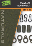 Fox Edges Naturals Standard Run Ring Kit - dé KarperCentrale