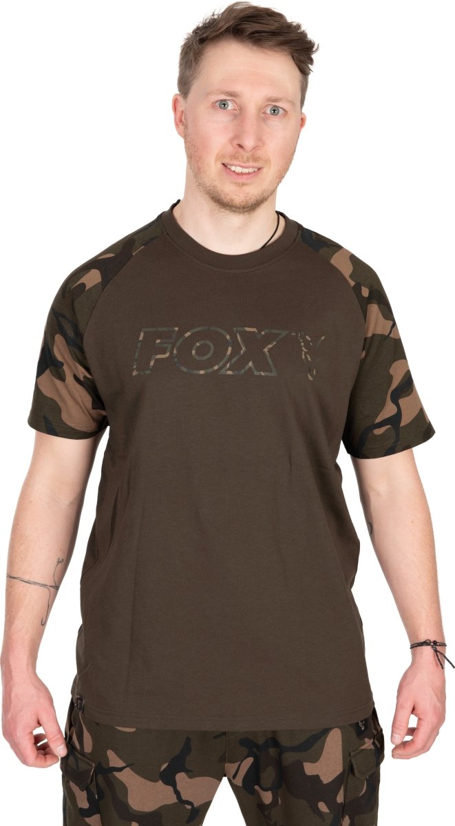 Fox Khaki Camo Outline T-Shirt - dé KarperCentrale