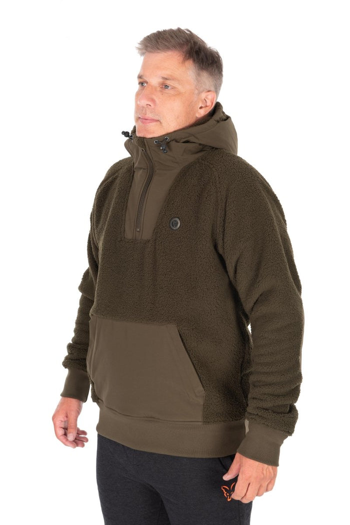 Giacca ibrida Olive Sherpa