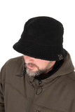 Fox Sherpa Bucket Hat black - Vissershoedje - dé KarperCentrale