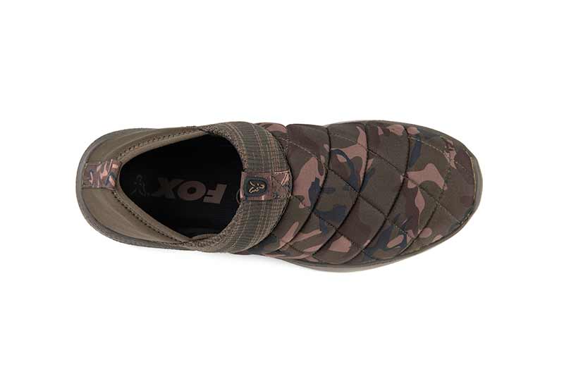 Fox Slipper Camo khaki - Pantoffels - dé KarperCentrale